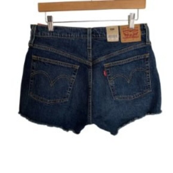 NWT Levi's Original 501 High Rise Jean Shorts 30 - Picture 3 of 3